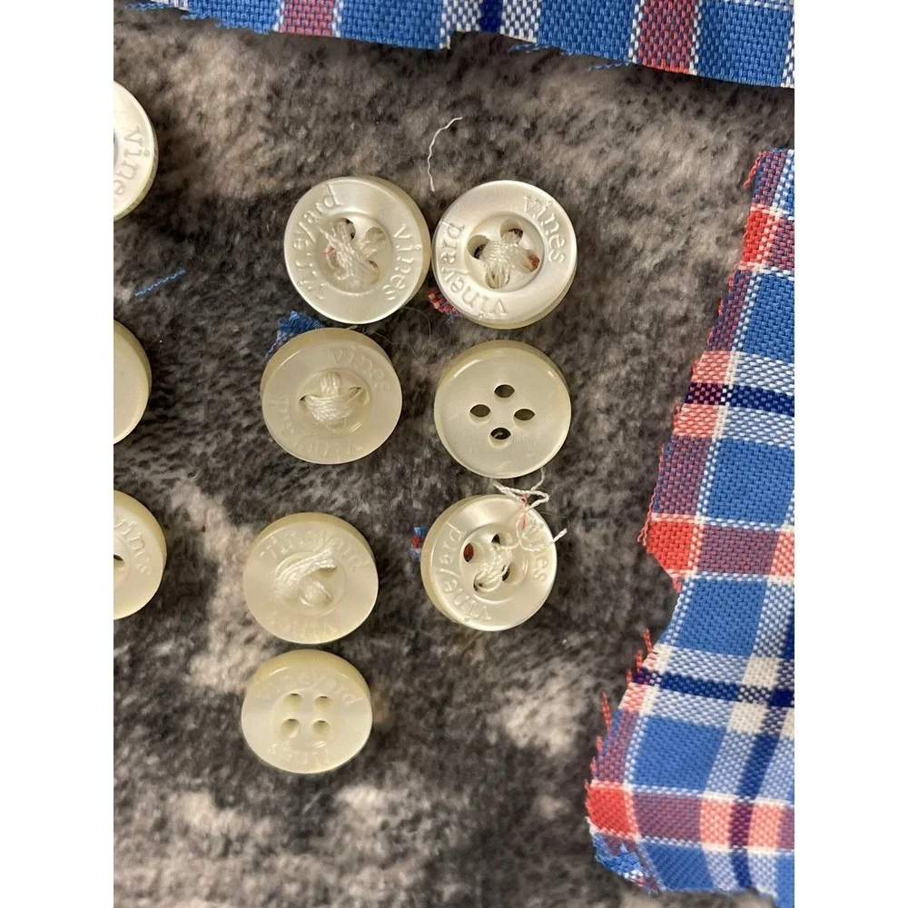 Authentic Vineyard Vines Replacement Buttons Whale Shirt Logo‎ Patch Salvage Lot